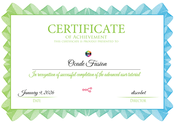Certificat Certificat avancé reconnu par n8n - Valentin CHARRIER Ocade Fusion