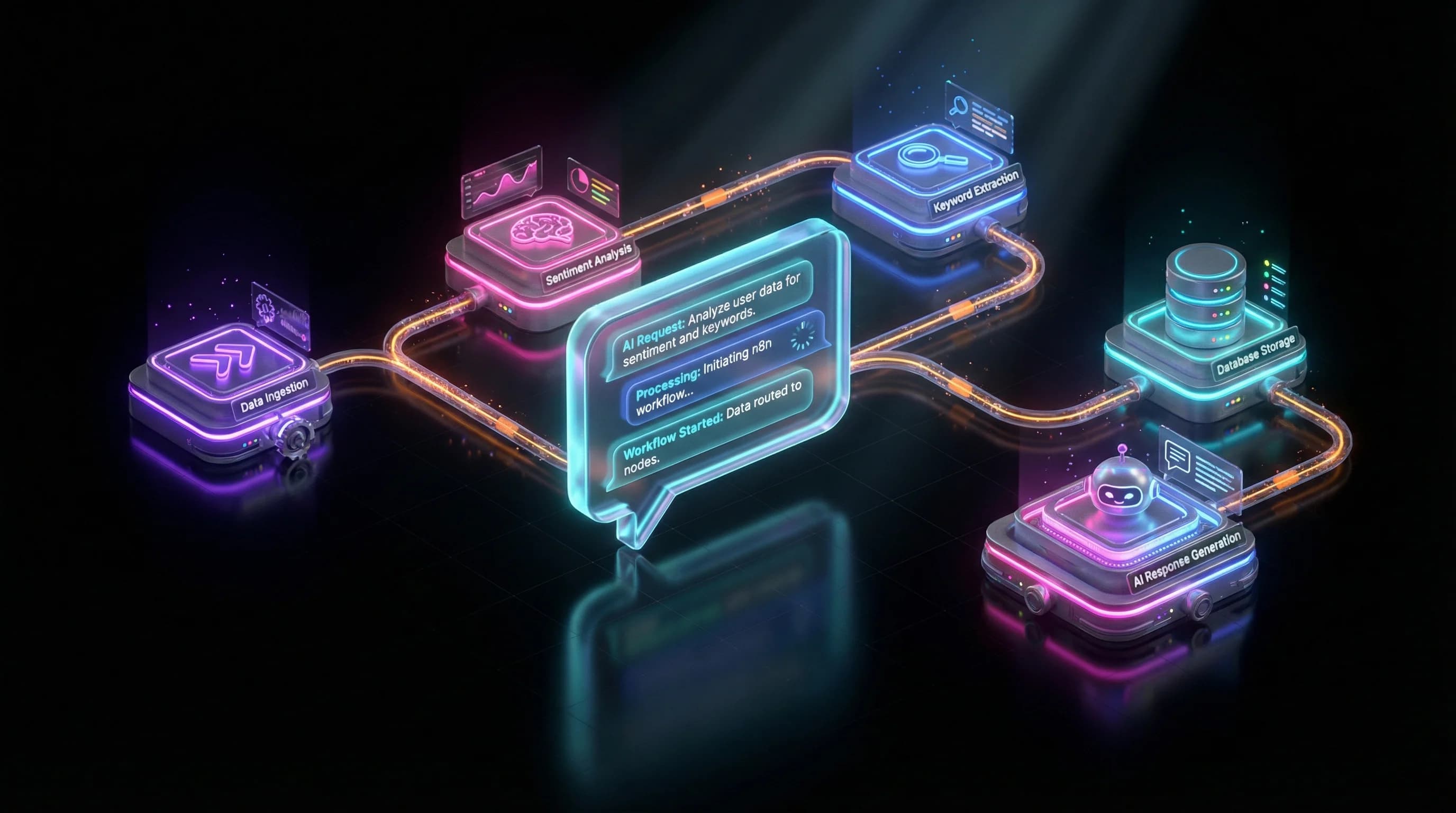 Comment utiliser le noeud Chat Trigger dans n8n