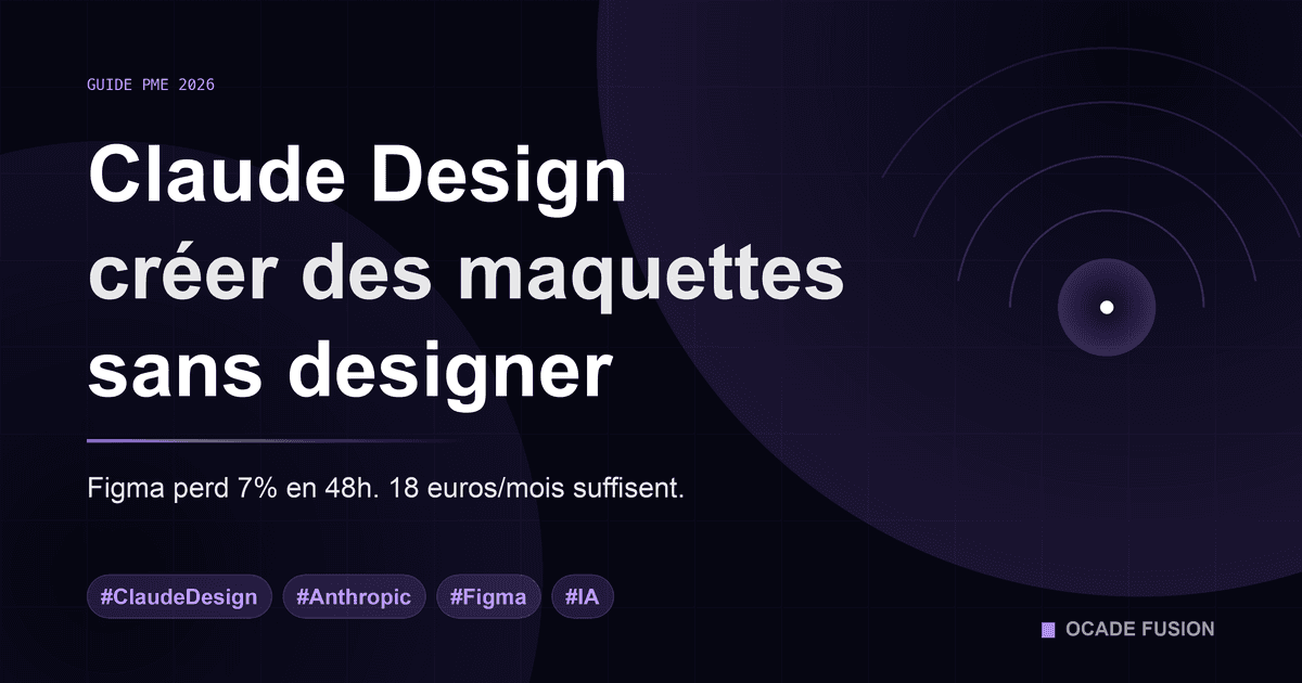 Claude Design, créer des maquettes sans designer : guide PME 2026