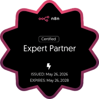 Certificat Expert Partner n8n - Valentin CHARRIER Ocade Fusion