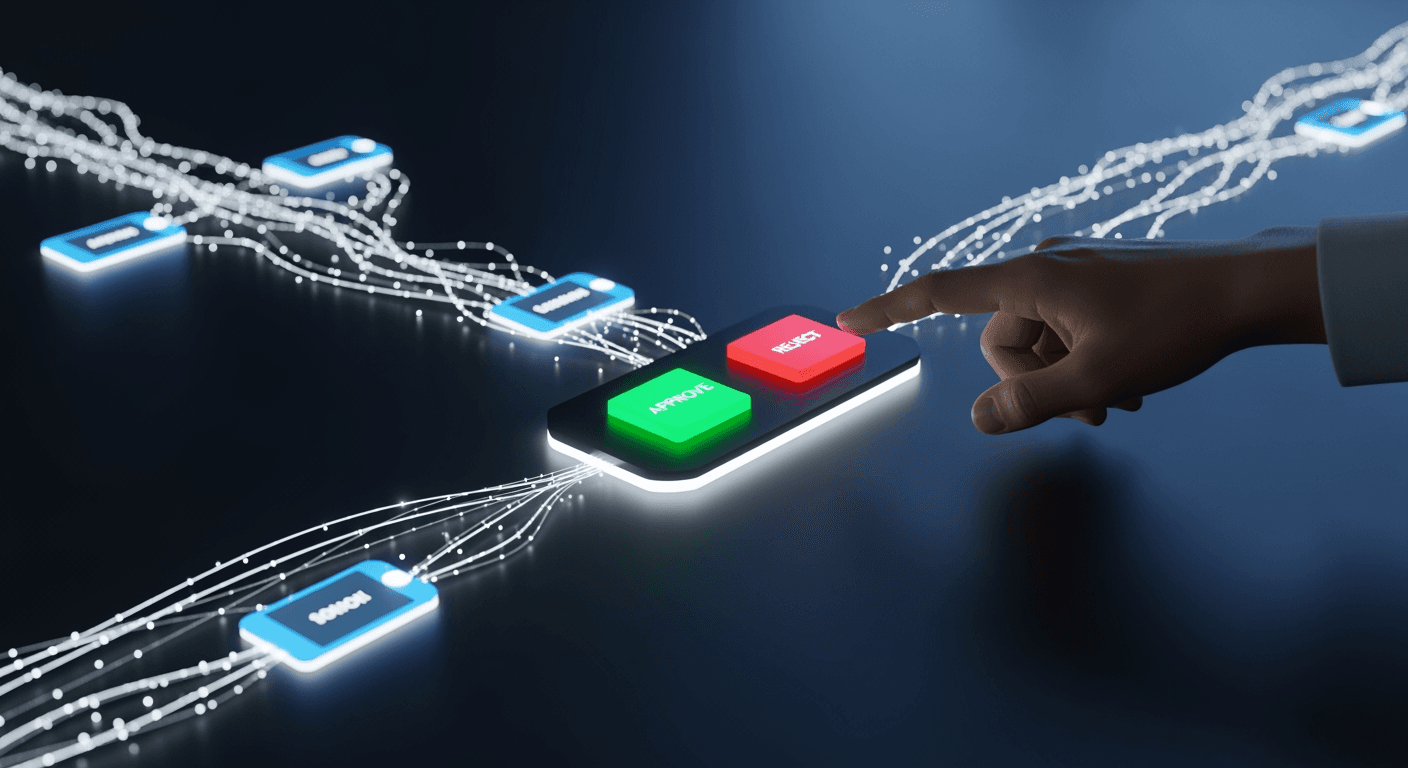 Human-in-the-Loop dans n8n - boutons Approve et Reject dans un workflow automatise