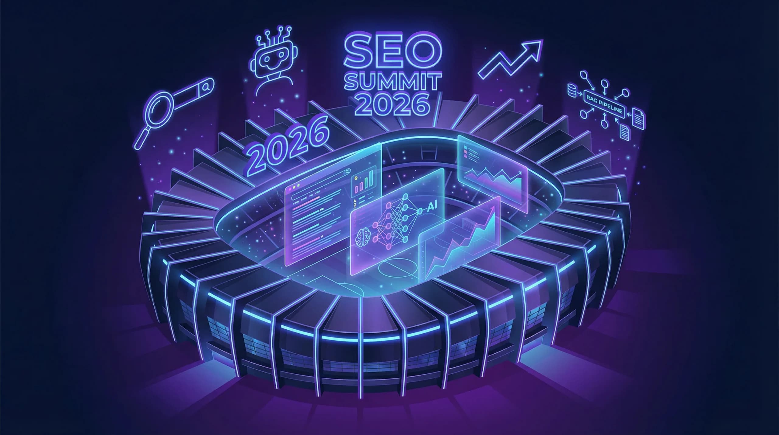 SEO & GEO Summit 2026 au Parc des Princes - conférence référencement et IA générative