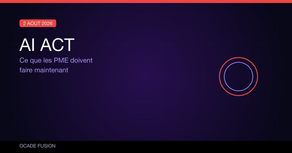 AI Act 2026 : ce que les PME doivent faire avant le 2 août (guide pratique)