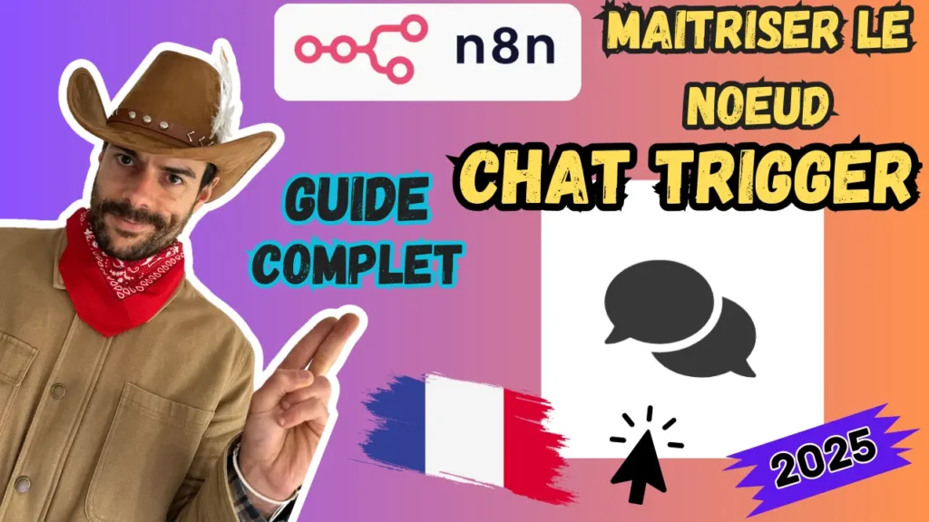 Valentin Charrier présentant le guide complet du Noeud Chat Trigger N8N