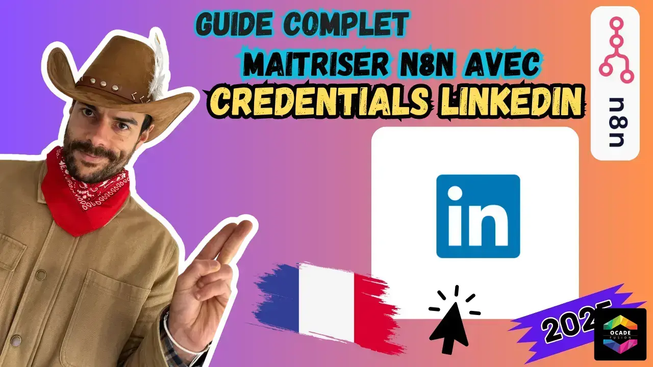Miniature guide complet N8N LinkedIn 2025
