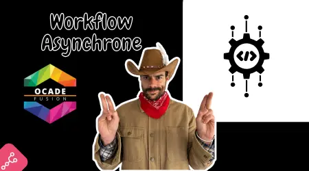 Image cow-boy victoire et logos Ocado Fusion et Nextcloud