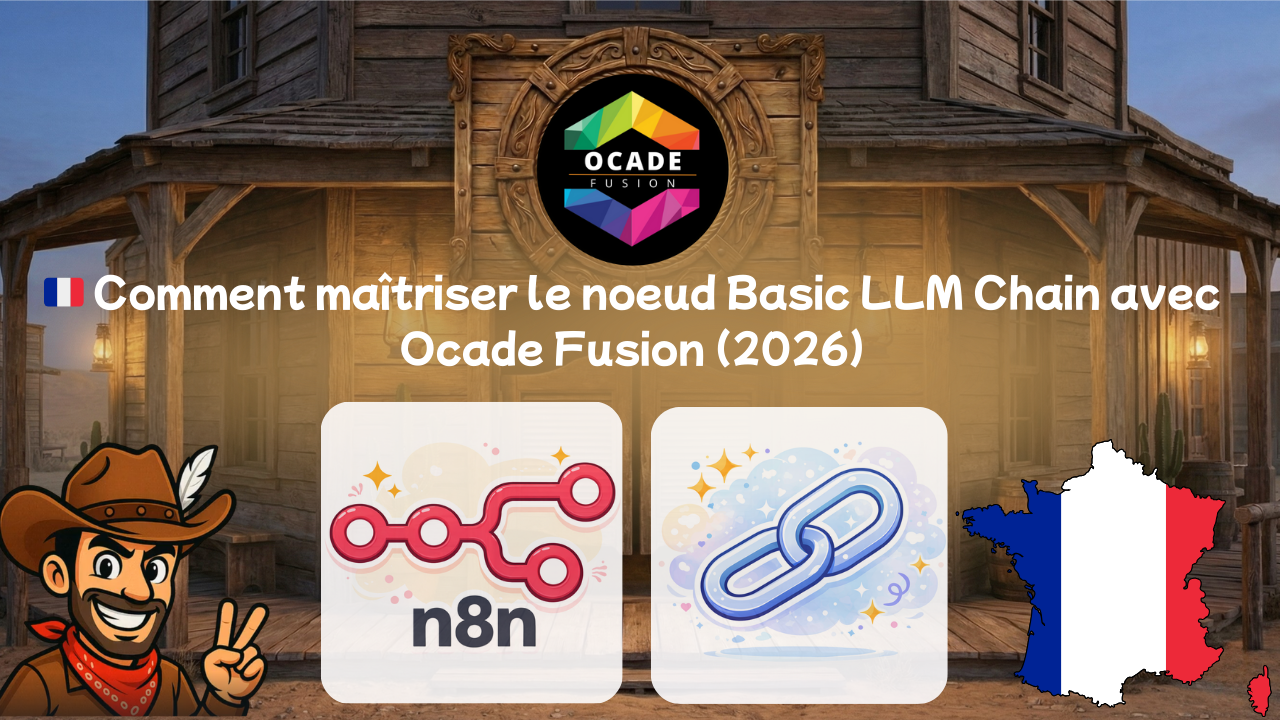 Valentin Charrier présentant le guide complet du Noeud Basic LLM Chain N8N