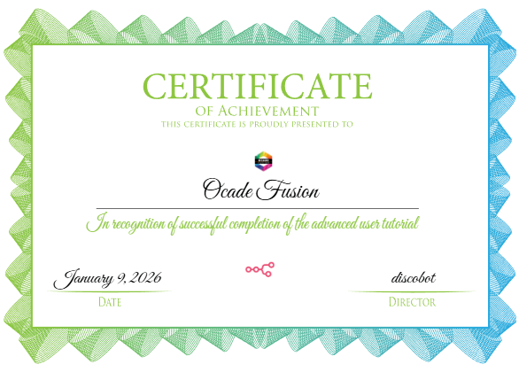 Certficiat N8N Valentin Charrier Ocade Fusion