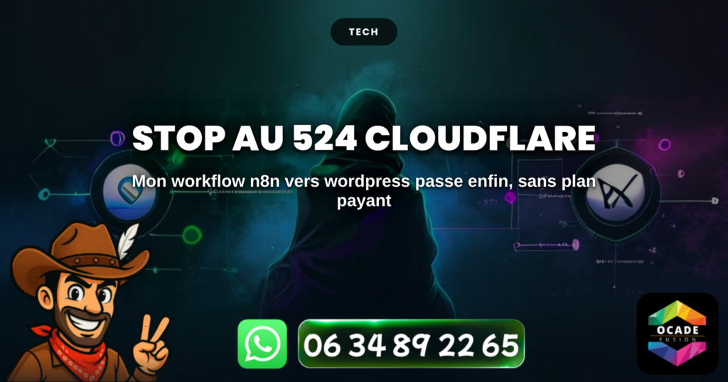 🇫🇷 Stop au 524 Cloudflare