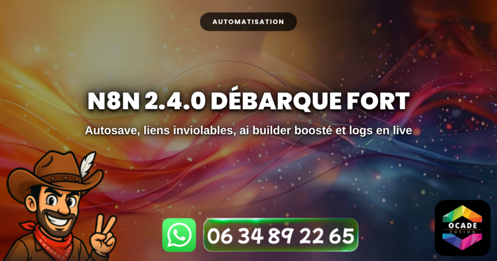 n8n 2.4.0 : productivité boostée
